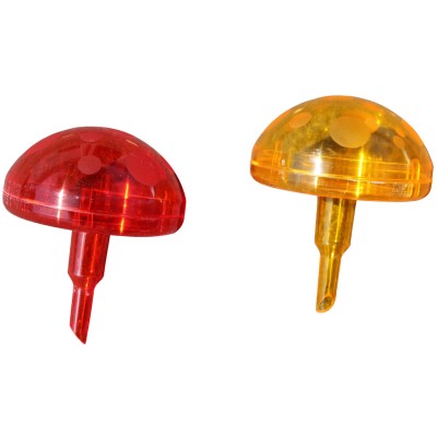 Qual Arc DDG 1-1/4 cup Red/Yellow Self Watering Globe 2 Pack   550566214